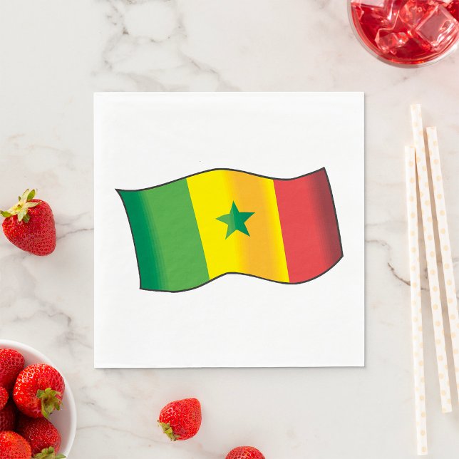Senegal Flag Napkins (Creator Uploaded)