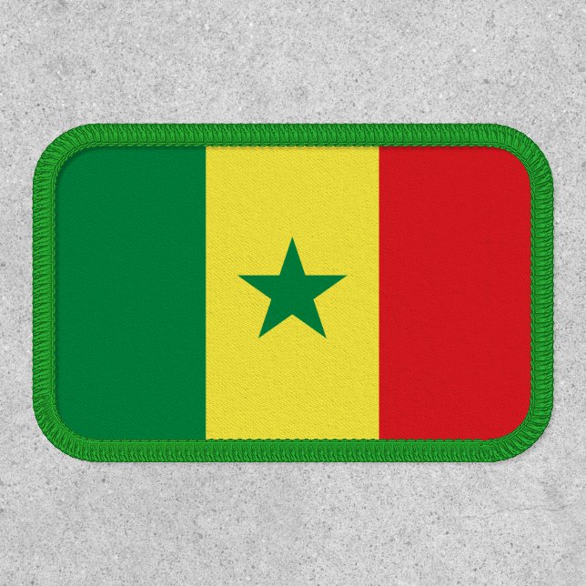 Senegal Flag Patch (Front)