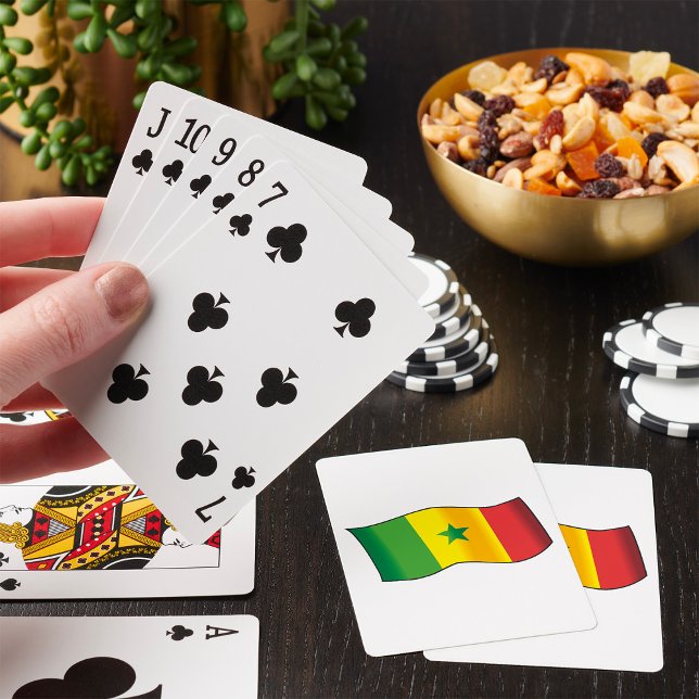 Senegal Flag Poker Cards (Creator Uploaded)