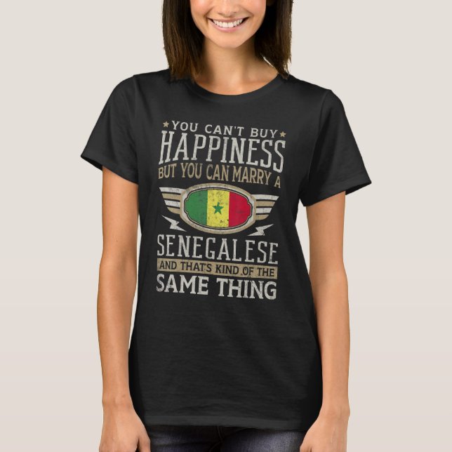 Senegal Flag Proud Senegalese Men & Women T-Shirt (Front)