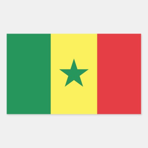 Senegal Flag Sticker