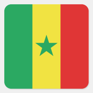 Senegal Flag Sticker