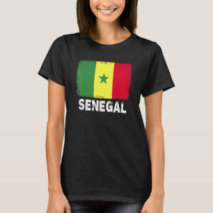 Senegal Flag   Support Senegalese People Women Men T-Shirt