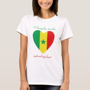 Senegal Flag Sweetheart T-Shirt