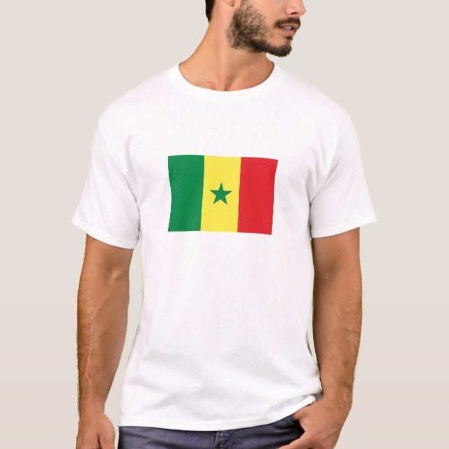 Senegal Flag T-Shirt (Front)