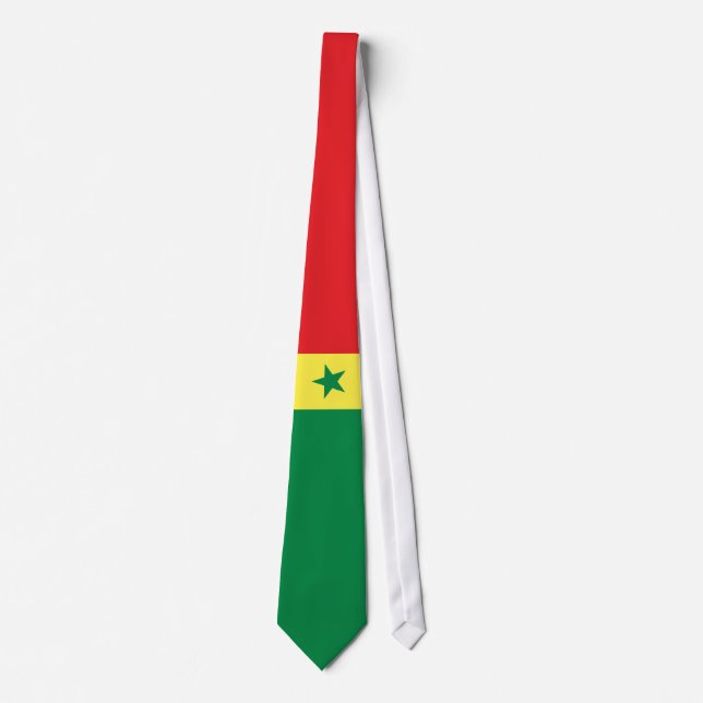 Senegal Flag Tie (Front)