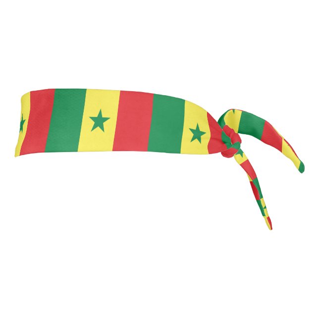 Senegal Flag Tie Headband (Rotate 90)