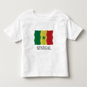 Senegal flag toddler t-shirt
