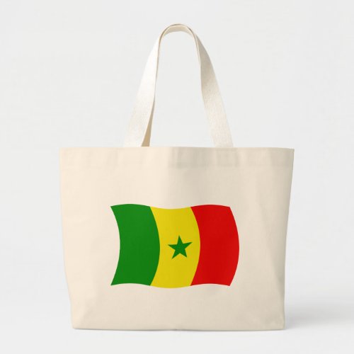 Senegal Flag Tote Bag