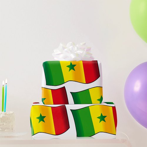 Senegal Flag Wrapping Paper