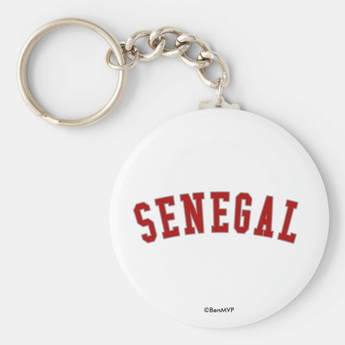 Senegal Key Chain