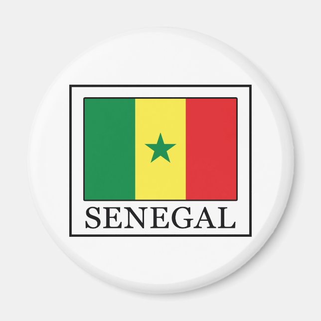 Senegal Magnet (Front)