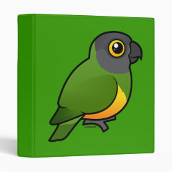 Birdorable Senegal Parrot Avery Signature Binder 8.5x11
