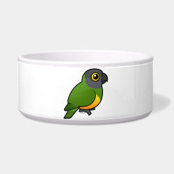 Birdorable Senegal Parrot Dog Bowl
