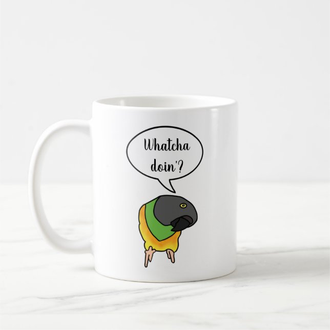 Senegal Parrot Coffee Mug (Left)