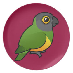 Birdorable Senegal Parrot Plate