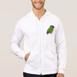 Birdorable Senegal Parrot American Apparel California Fleece Zip Hoodie