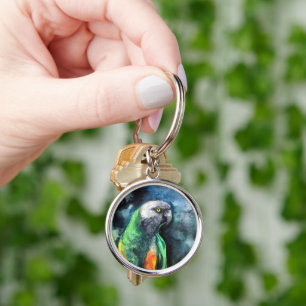 Senegal Parrot  Keychain