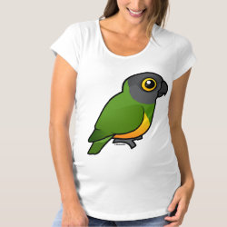 Birdorable Senegal Parrot Maternity T-Shirt