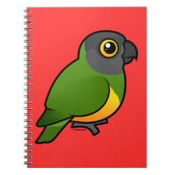 Birdorable Senegal Parrot Photo Notebook (6.5