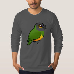 Birdorable Senegal Parrot Men's American Apparel Fine Jersey Long Sleeve T-Shirt