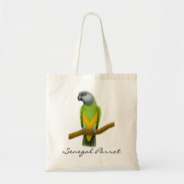 Senegal Parrot Tote Bag (Front)
