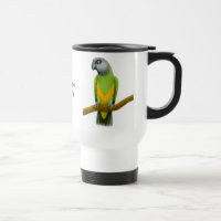 Senegal Poicephalus Parrot Travel Mug