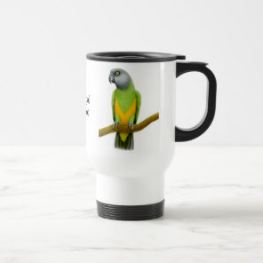 Senegal Poicephalus Parrot Travel Mug
