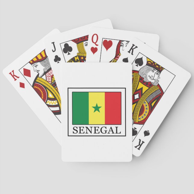 Senegal Poker Cards (Back)