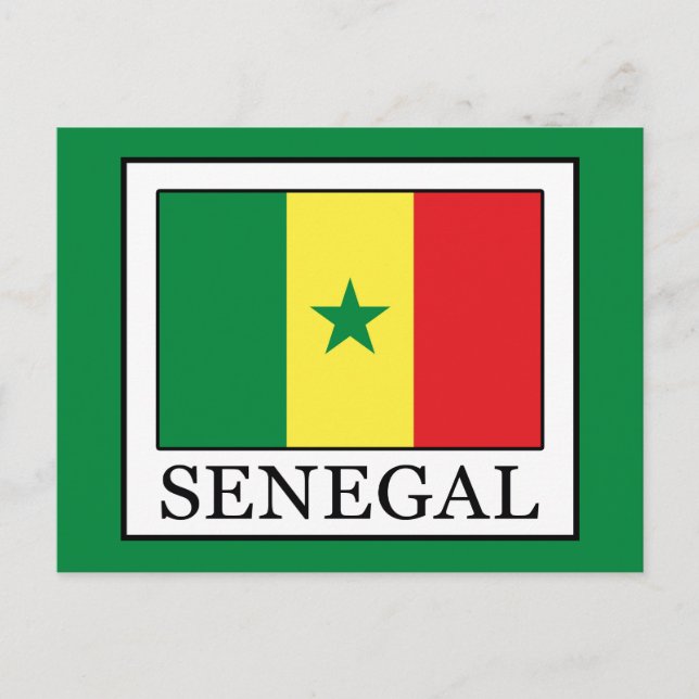 Senegal Postcard (Front)