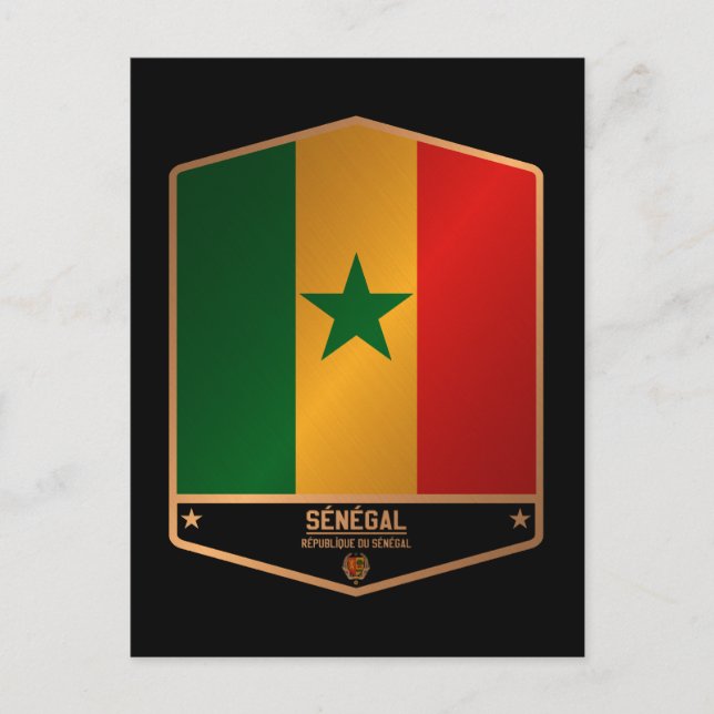 Senegal Postcard (Front)