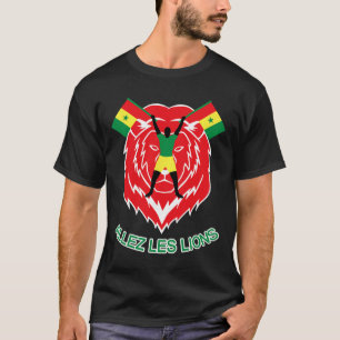 Senegal Pride Soccer Sport Senegalese Heritage And T-Shirt