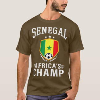 Senegal Senegalese Jersey Soccer 2022 Team T-Shirt