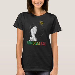 Senegal Senegalese West Africa Proud Princess Quee T-Shirt