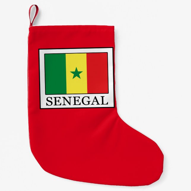 Senegal Small Christmas Stocking (Front)