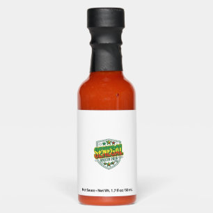 Senegal Soccer 2026 Soccer Bold Country Typography Hot Sauces