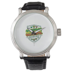 Senegal Soccer 2026 Soccer Bold Country Typography Watch