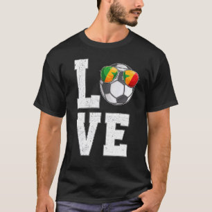 Senegal Soccer Love Senegalese Fan Flag T-Shirt