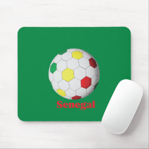 Senegal Soccer Mouse Pad