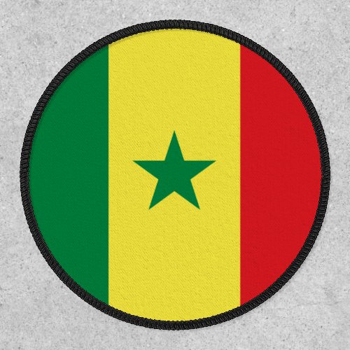 Senegalese Flag Flag of Senegal Patch