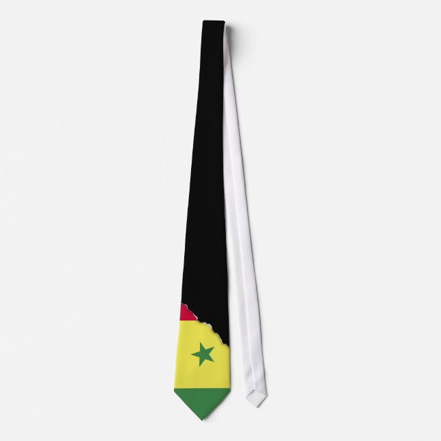 Senegalese Flag Neck Tie (Front)