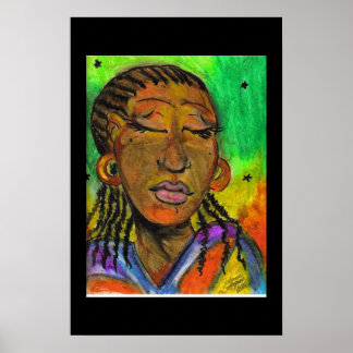 Senegalese  Woman Poster