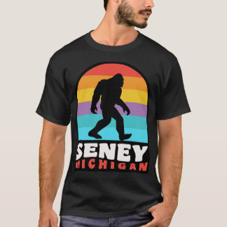 Seney Michigan Upper Peninsula Sasquatch T-Shirt