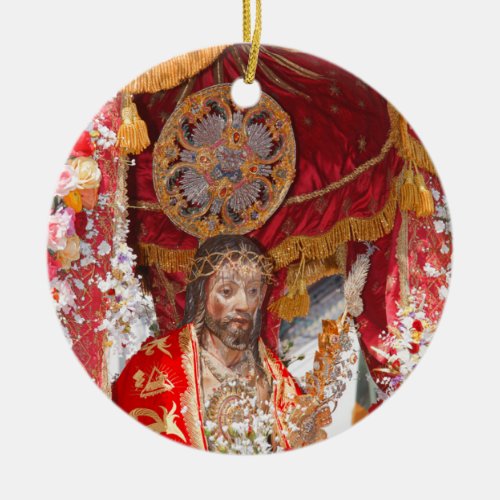 Senhor Santo Cristo dos Milagres Ceramic Ornament