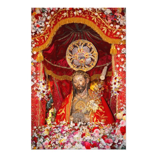 "Senhor Santo Cristo dos Milagres" Photo Print (Front)