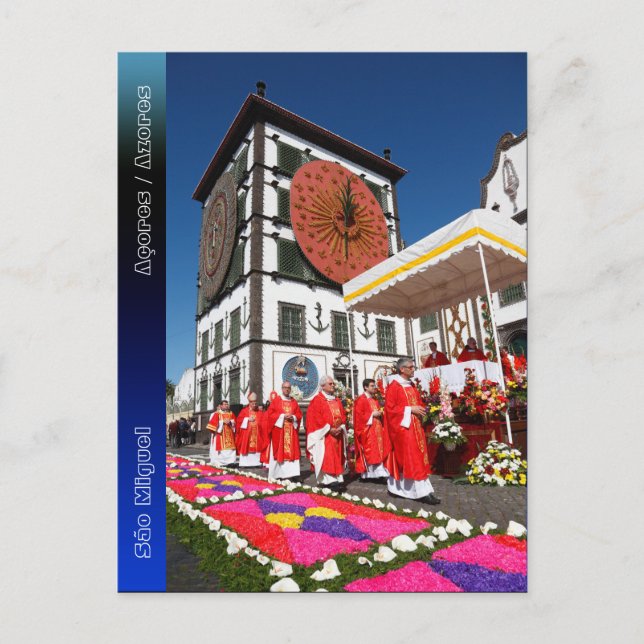 Senhor Santo Cristo dos Milagres Postcard (Front)