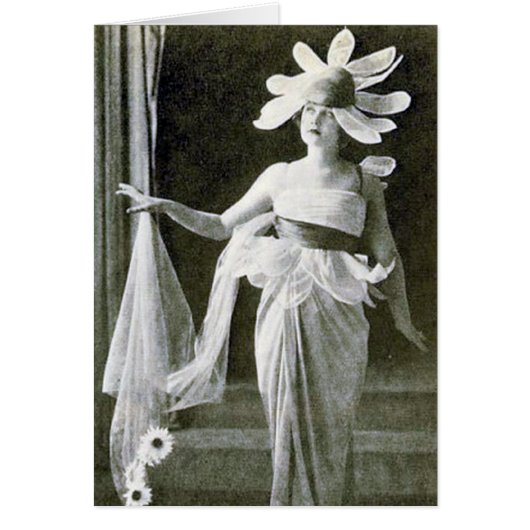 Senile Flower Lady Cards (Front)