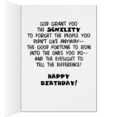 Senile Flower Lady Cards (Inside (Right))