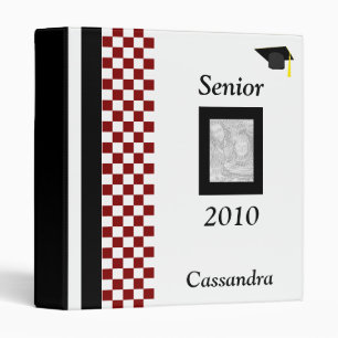 Senior 2010 Personalized Photo Album 3 Ring Binder