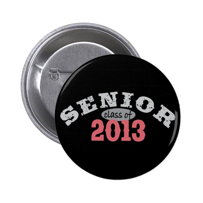 Senior 2013 Red Buttons